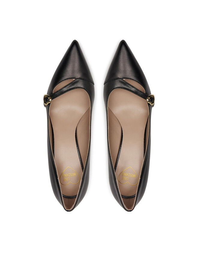 LOVE MOSCHINO Γόβες LOVE MOSCHINO JA10527G0LIA0000 Μαύρο