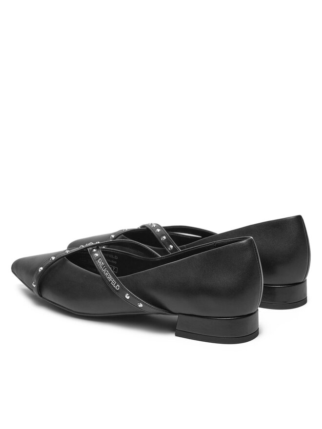 KARL LAGERFELD Baleríny KARL LAGERFELD Kerrie KL40155 Černá