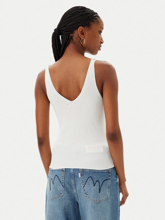 MET MET Τοπ M10 288MG Λευκό Regular Fit