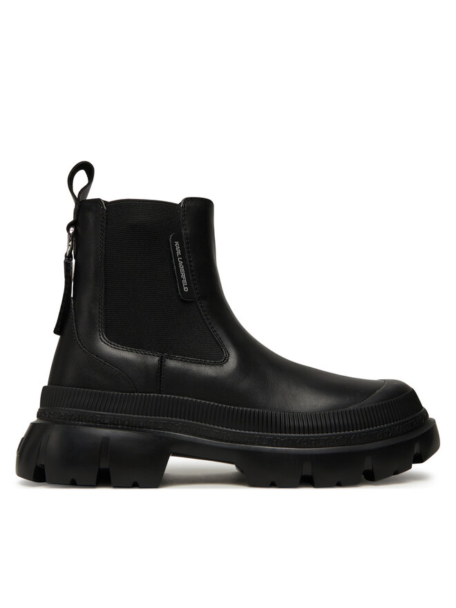 KARL LAGERFELD Боти тип челси KARL LAGERFELD KL43545 Черен