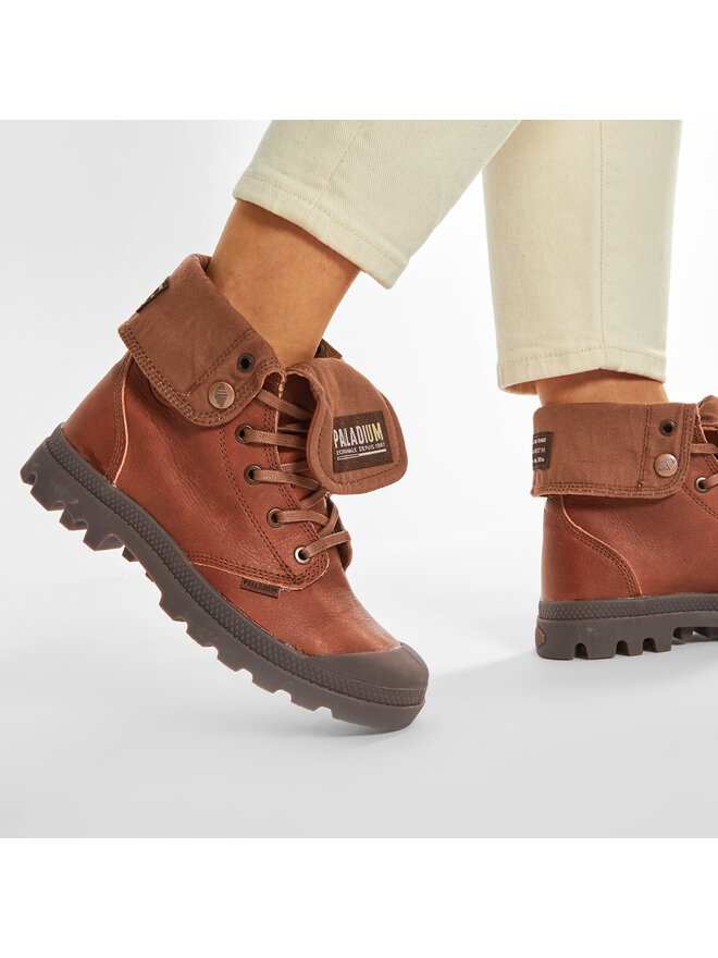 Palladium Ορειβατικά παπούτσια Palladium Baggy Lth Ess 76892-257-M Καφέ