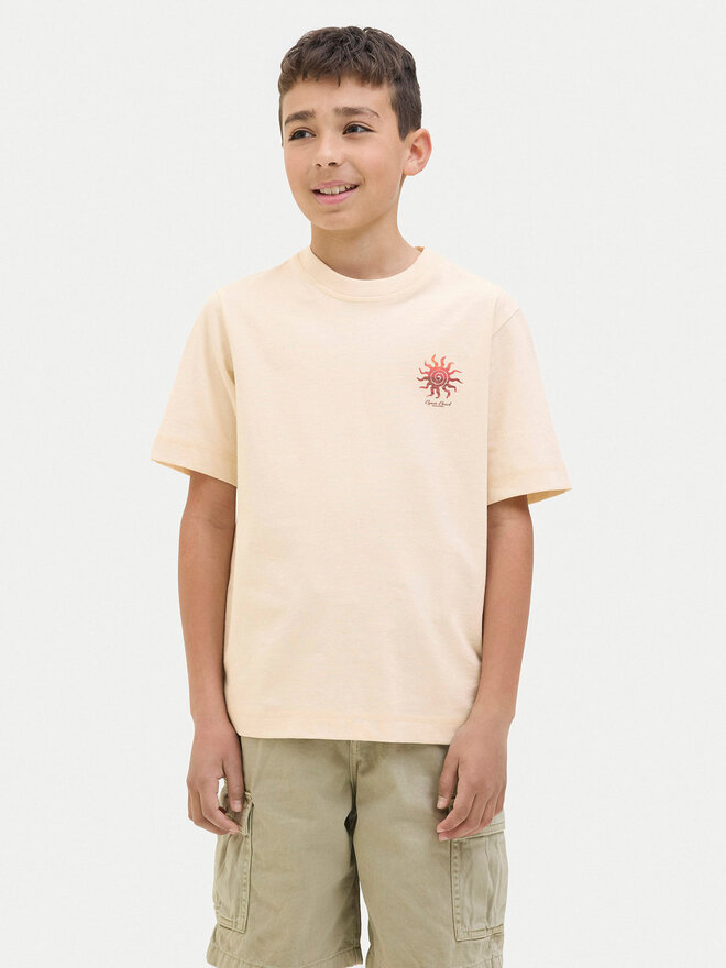 Jack&Jones Junior Jack&Jones Junior Camiseta Canggu 12278649 Beis Relaxed Fit
