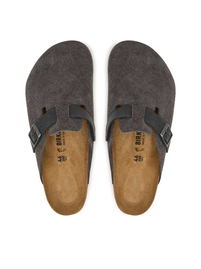 Birkenstock Pantoletten Birkenstock Boston 1032471 Dunkelgrau