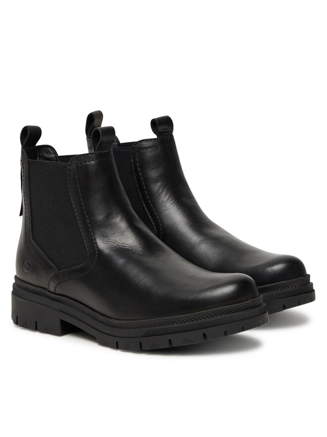 Tamaris Μποτάκια με λάστιχο Tamaris 1-25407-45 Μαύρο