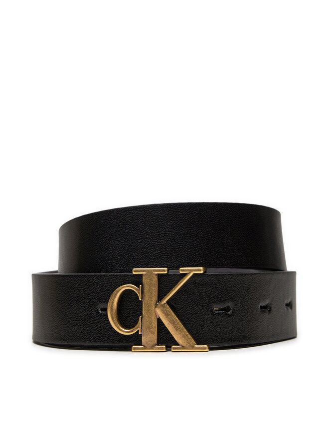 Cintura da donna Calvin Klein Jeans Mono Pl Rev Lthr Belt K60K612288 Nero escarpe