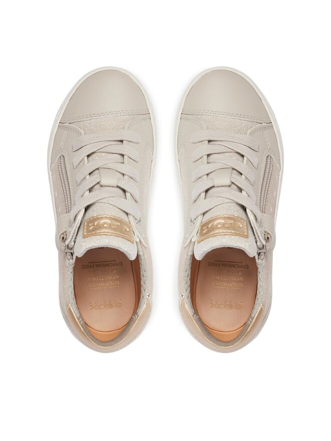 Geox Snīkeri Geox Jr Kilwi Girl J45D5A 007BC C5016 S Bēšs