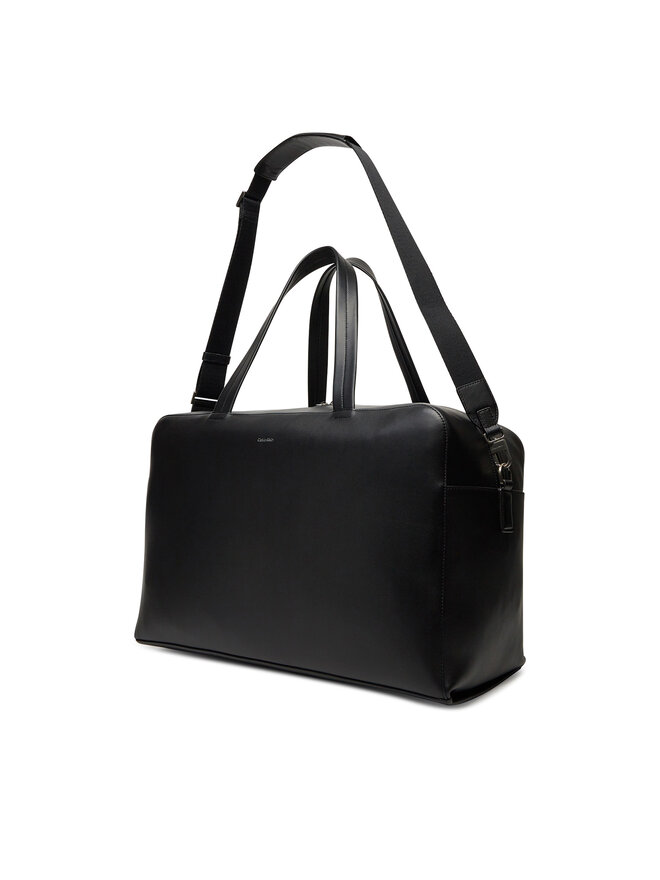 Calvin Klein Torba Calvin Klein Ck Premium Leather Weekender K50K512931 Crna