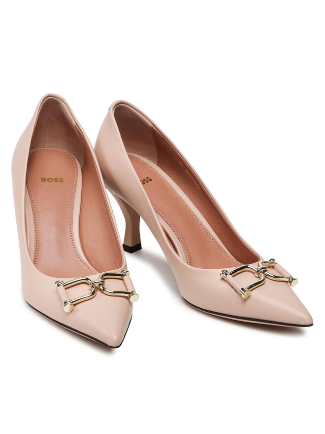 BOSS Lodičky BOSS Olivia Pump 70E-C 50470453 10158393 01 Béžová