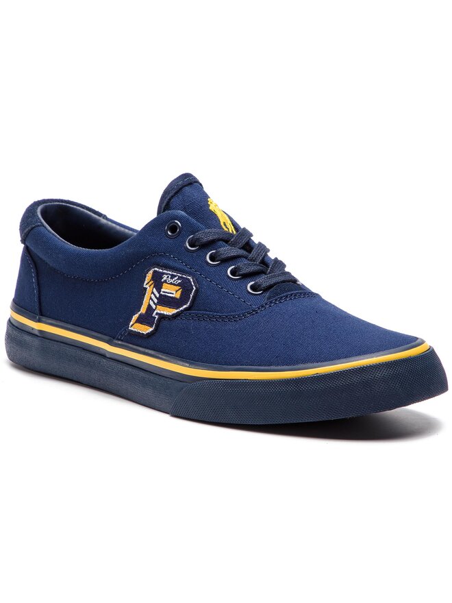 Polo Ralph Lauren Sneakers aus Stoff Polo Ralph Lauren Thrtn III 816745798003 Dunkelblau