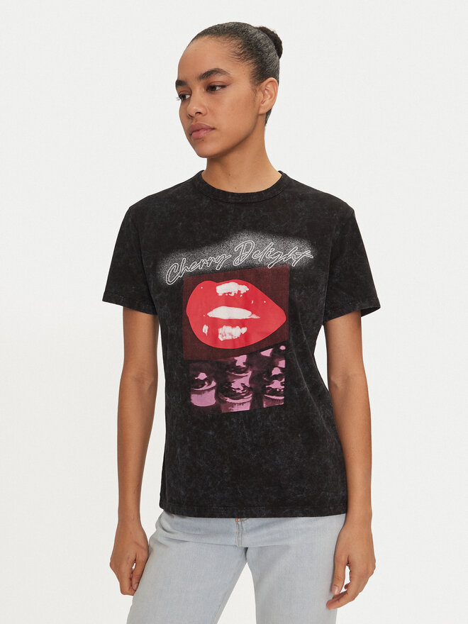 HUGO HUGO Camiseta 50524090 Negro Regular Fit