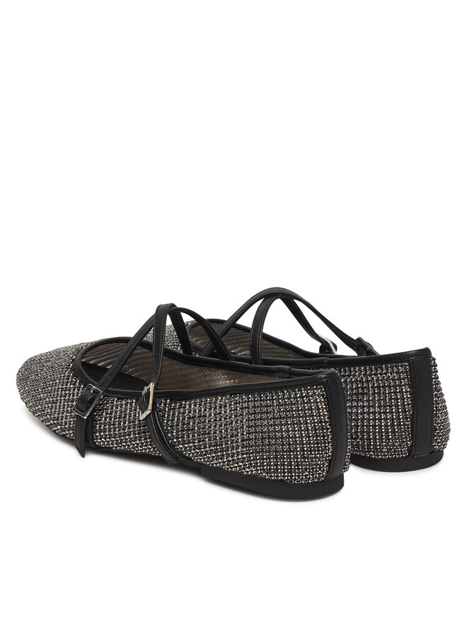 Steve Madden Балетки Steve Madden Watchlist 11005277 Чорний