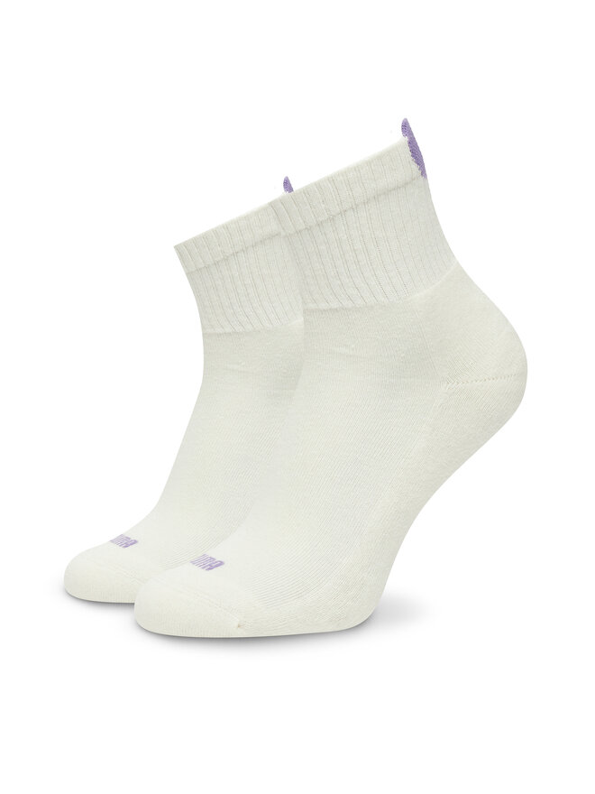 Puma Calcetines altos para mujer Puma 938555 Blanco