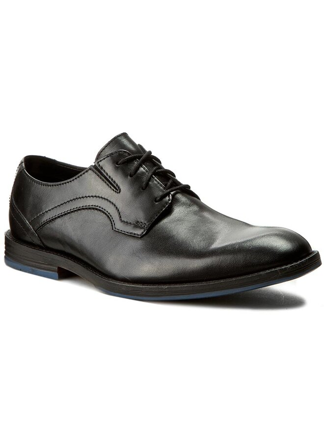 Clarks Halbschuhe Clarks Prangley Walk 261232547 Schwarz