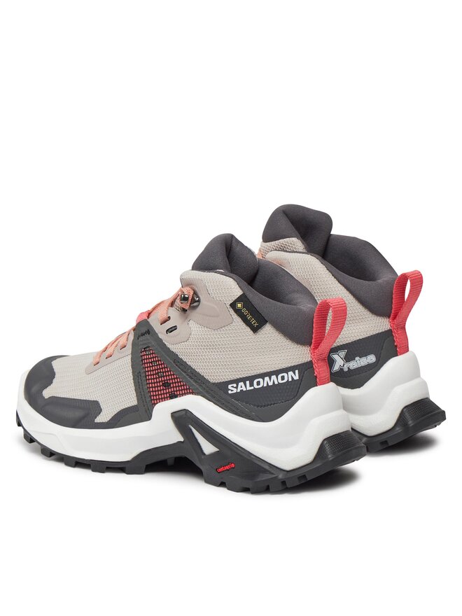 Salomon Trekingová obuv Salomon X Raise Mid GORE-TEX L47071500 Šedá