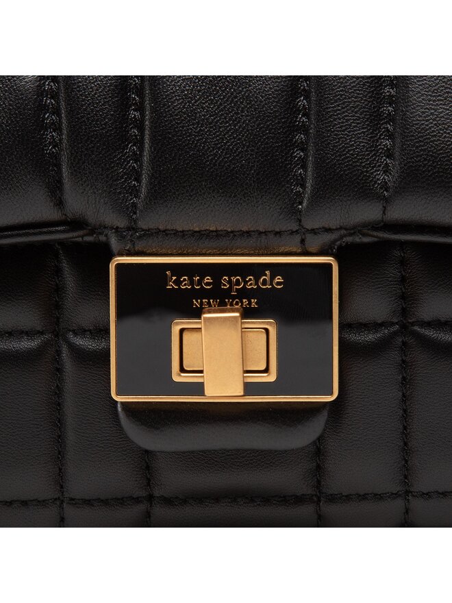Kate Spade Torebka Kate Spade Evelyn Quilted Leatcher Small S K8932 Czarny