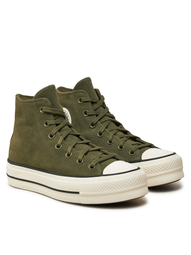 Converse Trampki Converse Chuck Taylor All Star Lift Platform Hi A11144C Zielony