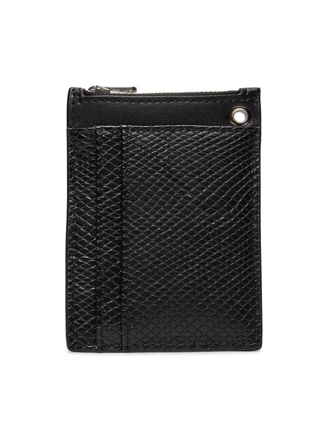 Calvin Klein Jeans Великий жіночий гаманець Calvin Klein Jeans Sculpted Wallet Round Mirror K60K611562 Чорний