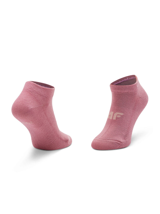 4F 3 pár unisex bokazokni 4F HJL22-JSOD003 Rózsaszín