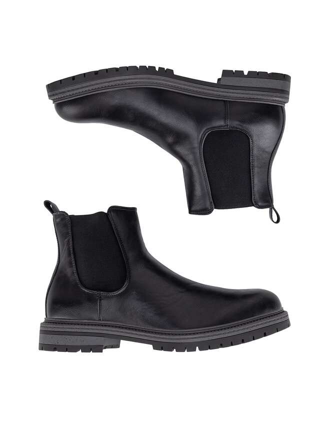 Lanetti Botines Chelsea Lanetti MYL8513-1 Negro
