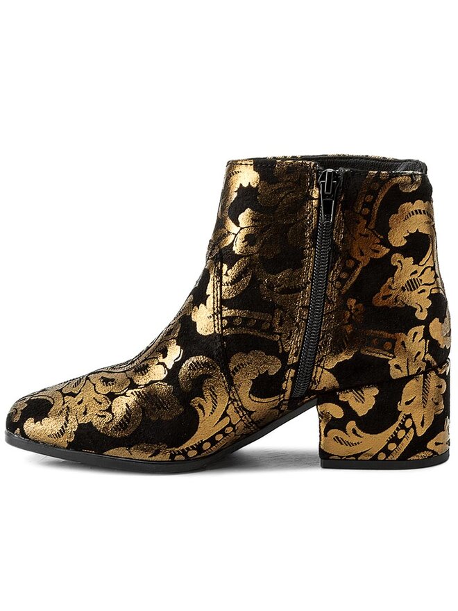 Tamaris Ботильйони Tamaris 1-25967-39 Black/Gold 092