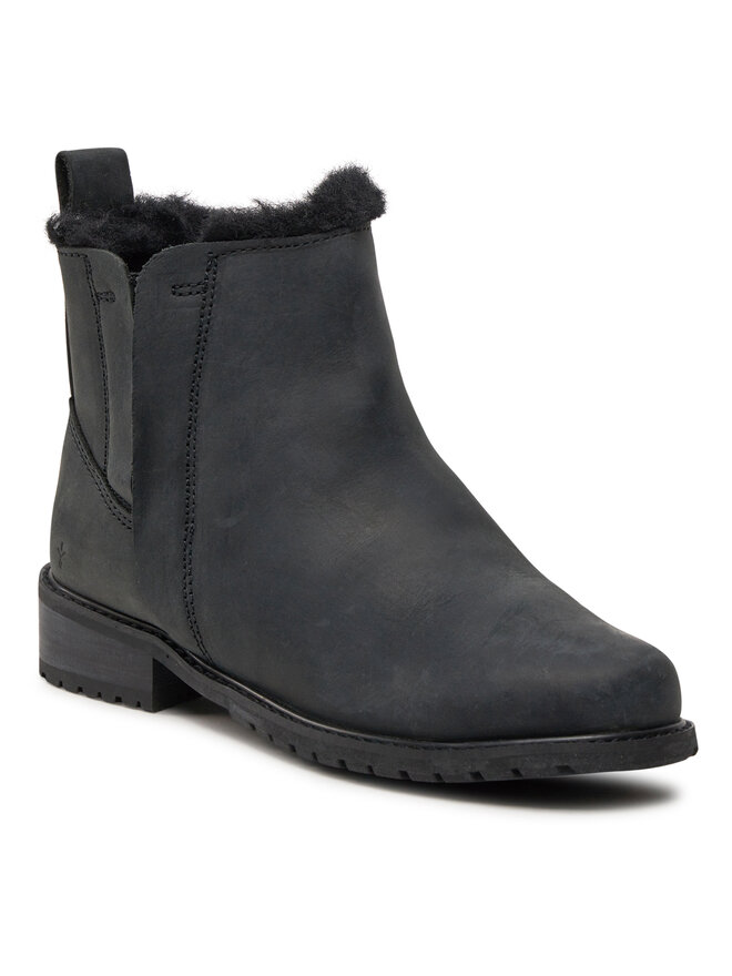 EMU Australia Sztyblety EMU Australia Pioneer Leather W11692 Czarny