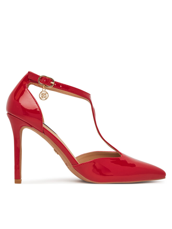 Nine West Pantofi cu toc subțire Nine West WS21582-01 Roșu