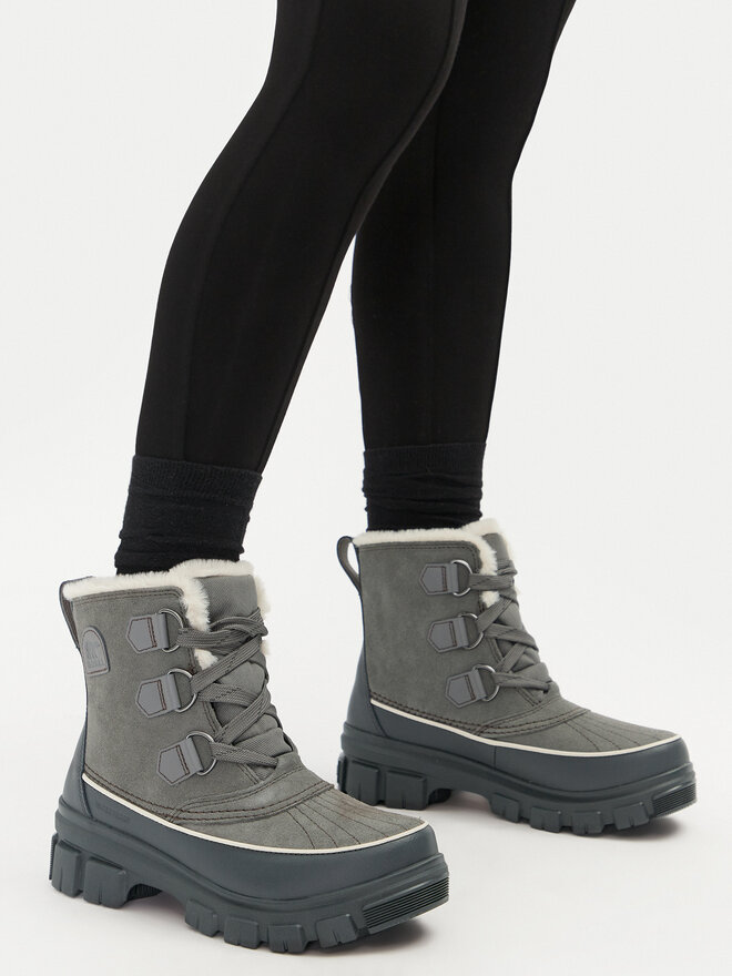 Sorel Śniegowce Sorel Torino V Wp Outdry 2106701052 Szary