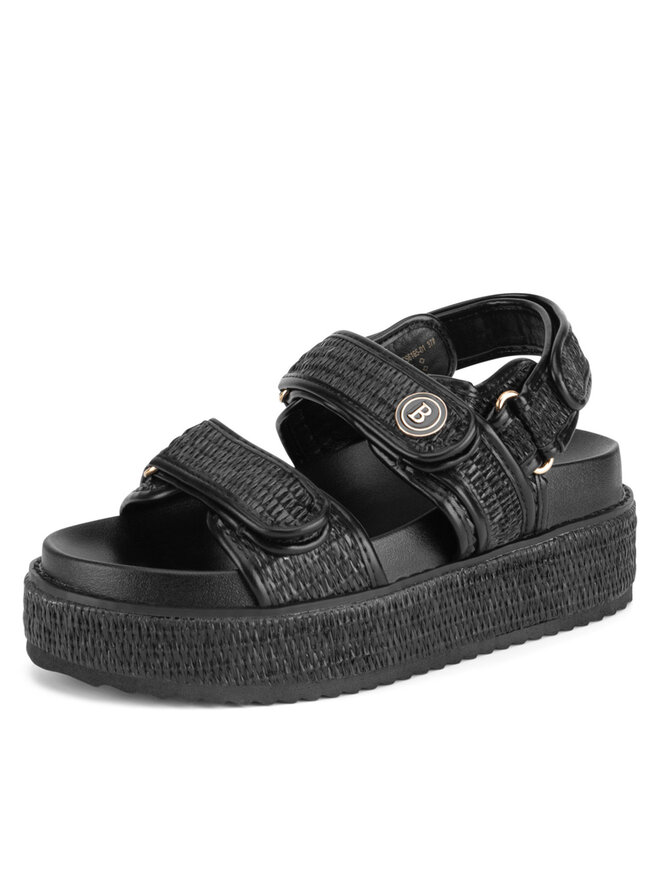 Badura Σανδάλια Badura BEGONIA-TS6165-01 Μαύρο