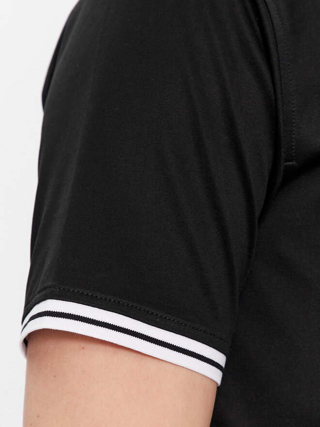 KARL LAGERFELD KARL LAGERFELD Polo 745080 541200 Μαύρο Regular Fit
