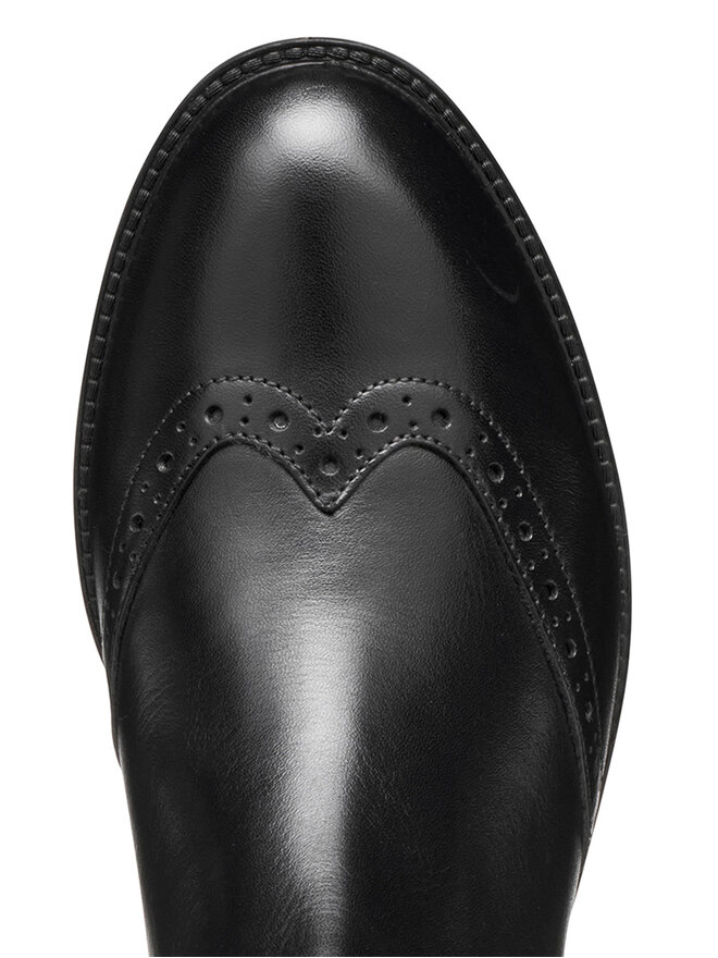 Geox Kotníková obuv s elastickým prvkem Geox D Jaylon 2 D56QAA 043NH C9999 Černá