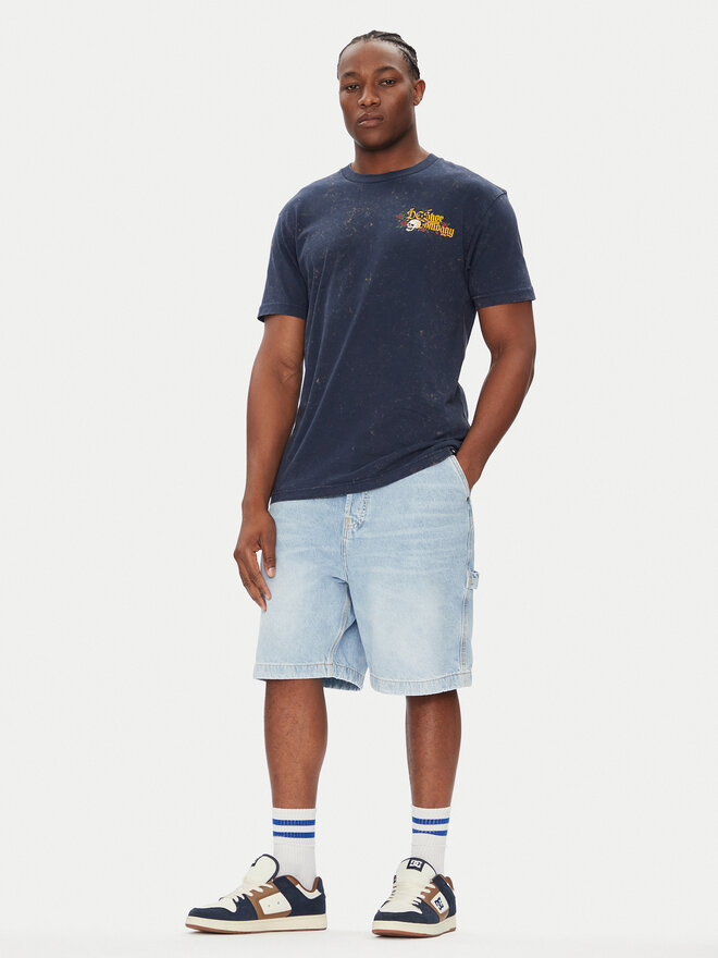 DC DC Футболка ADYZT05460 Cиній Heritage Fit