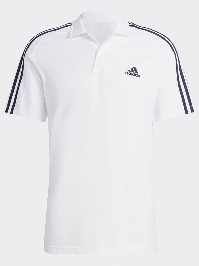 adidas adidas Poloshirt Essentials Piqué Embroidered Small Logo 3-Stripes Polo Shirt IC9312 Weiß Regular Fit
