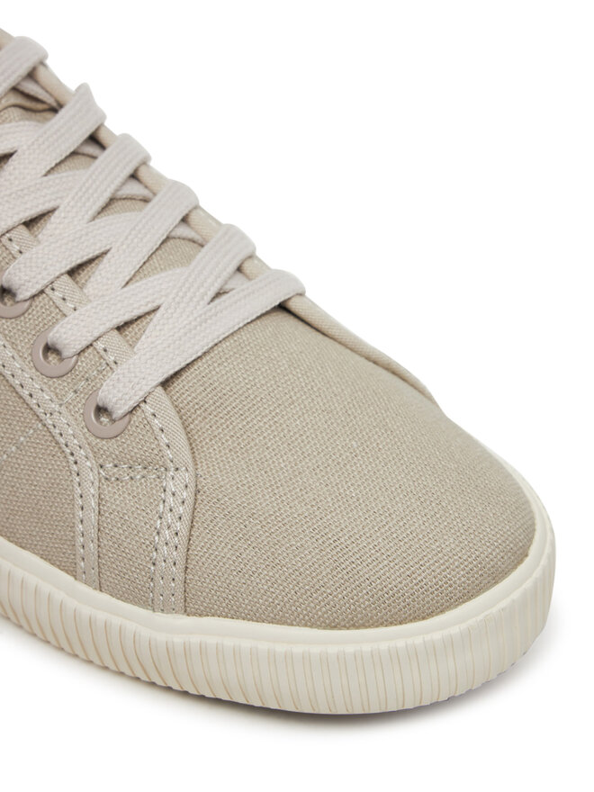 Calvin Klein Jeans Sneakers aus Stoff Calvin Klein Jeans Ess Vulc Low Cv Mg Wn YW0YW01762 Beige