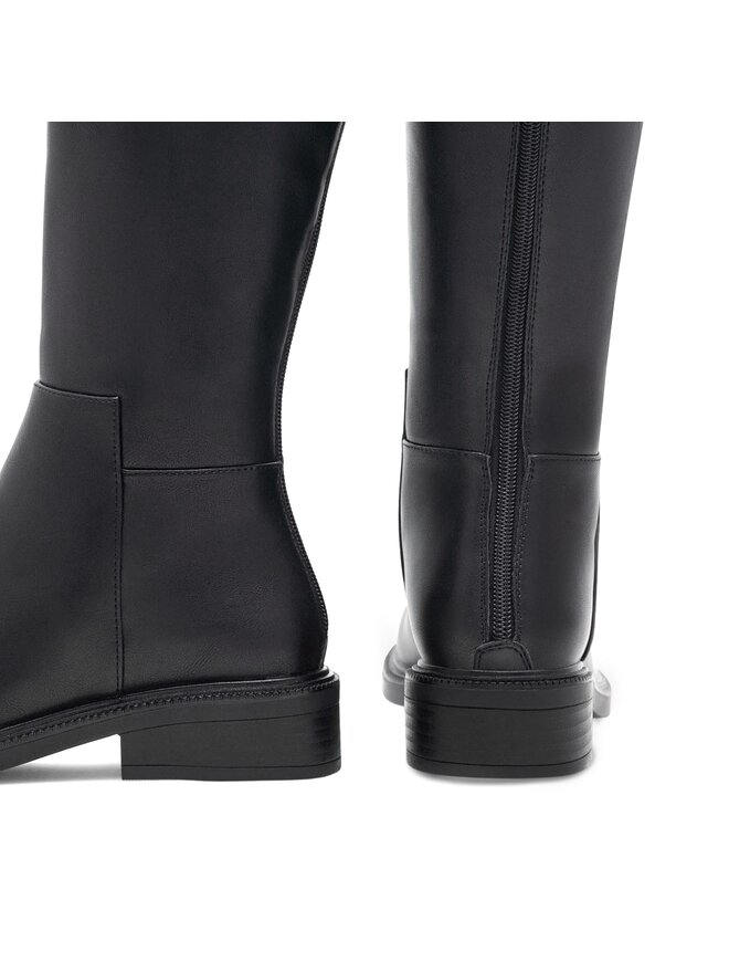 DeeZee Kozačky DeeZee CANDIDA WYL3560-1 Černá