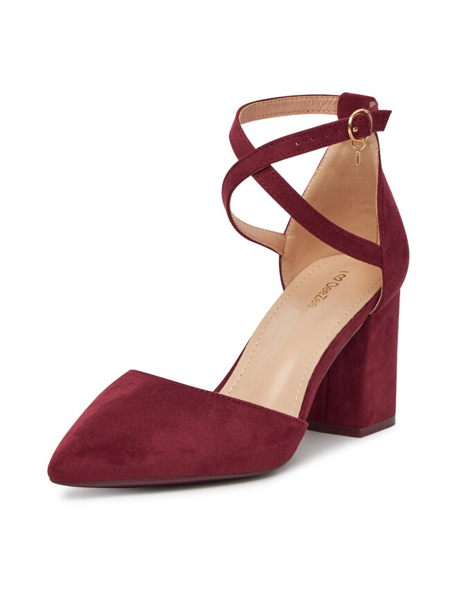 DeeZee Salonarji DeeZee DZ0068 Bordo rdeča