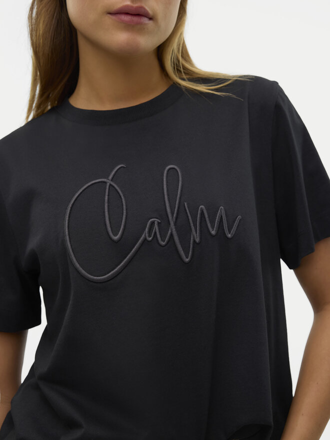 Vero Moda Vero Moda Camiseta Fea 10321312 Negro Loose Fit