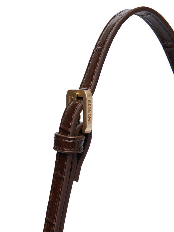 GINO ROSSI Handtasche GINO ROSSI EO-LINA-KQ44-CROCCO Braun