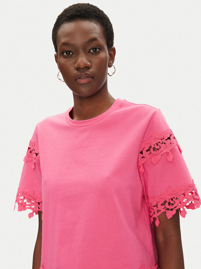 Morgan Morgan Camiseta 251-DFUTUR M Rosa Regular Fit