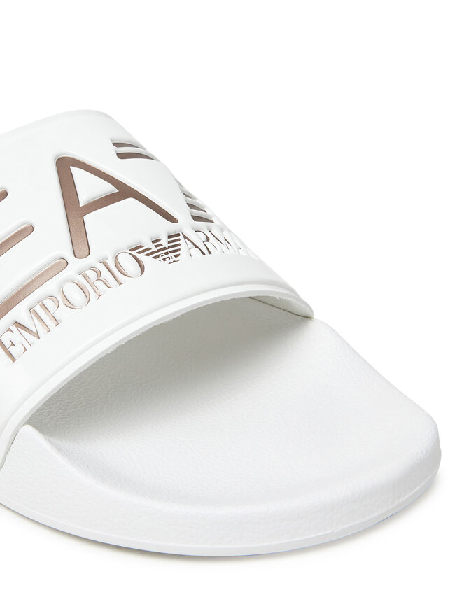 【即発】EMPORIO ARMANI EA7 サンダル 7X000108 AF15118 MC135 Klapki EA7 Emporio Armani 7X000108 AF15118 UC001 Czarny