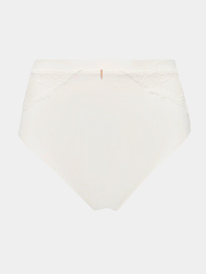 Chantelle Chantelle Klassischer Damenslip mit hoher Taille Orangerie C17Q80 Weiß
