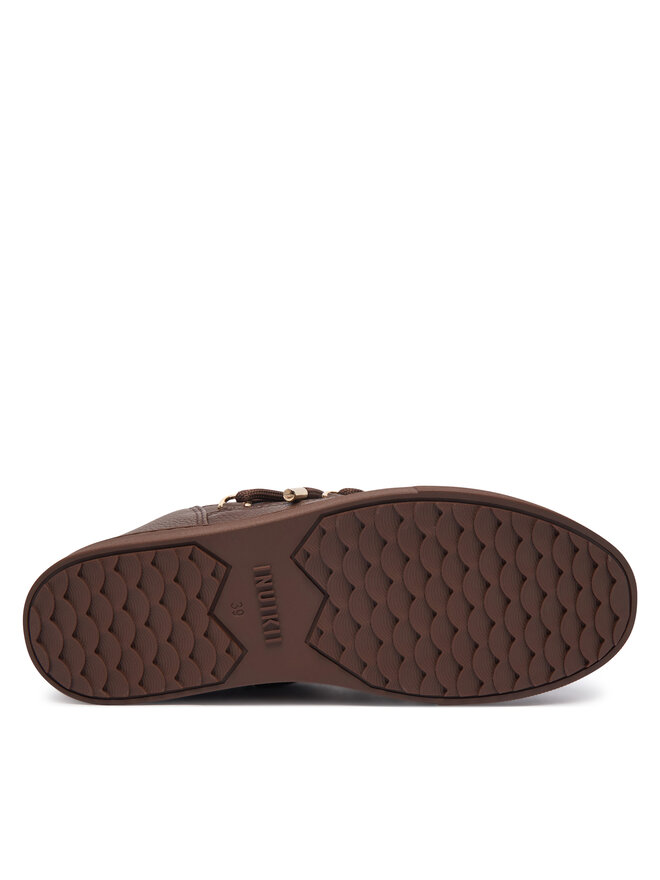 Inuikii Снігоходи Inuikii Full Leather Wedge 1001.004.0092 Темно-коричневий
