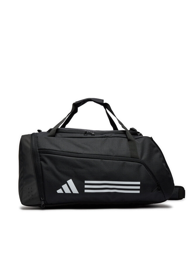 adidas Сак adidas Essentials 3-Stripes Duffel Bag IP9863 Черен