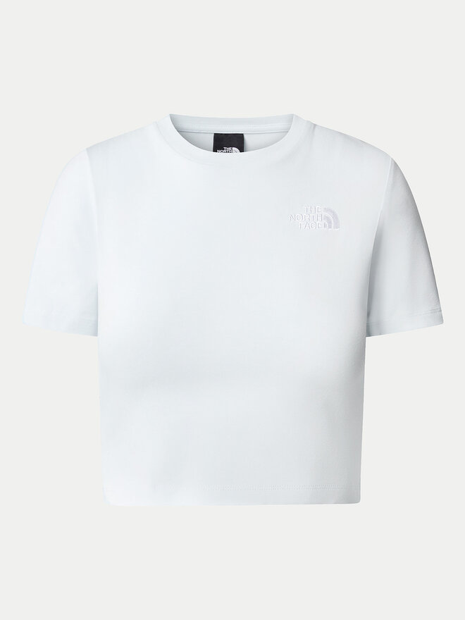 The North Face The North Face T-shirt NF0A55AO Svijetloplava Cropped Fit