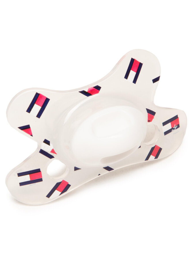 Tommy Hilfiger Schnuller-Set Tommy Hilfiger Baby Tommy 2 Pack Dummy KN0KN01306 Weiß
