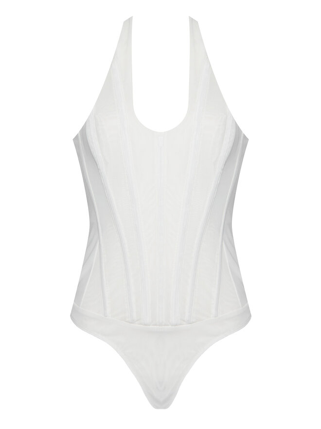 BARDOT BARDOT Body Trey Halter Neck 60030TB Blanco Slim Fit