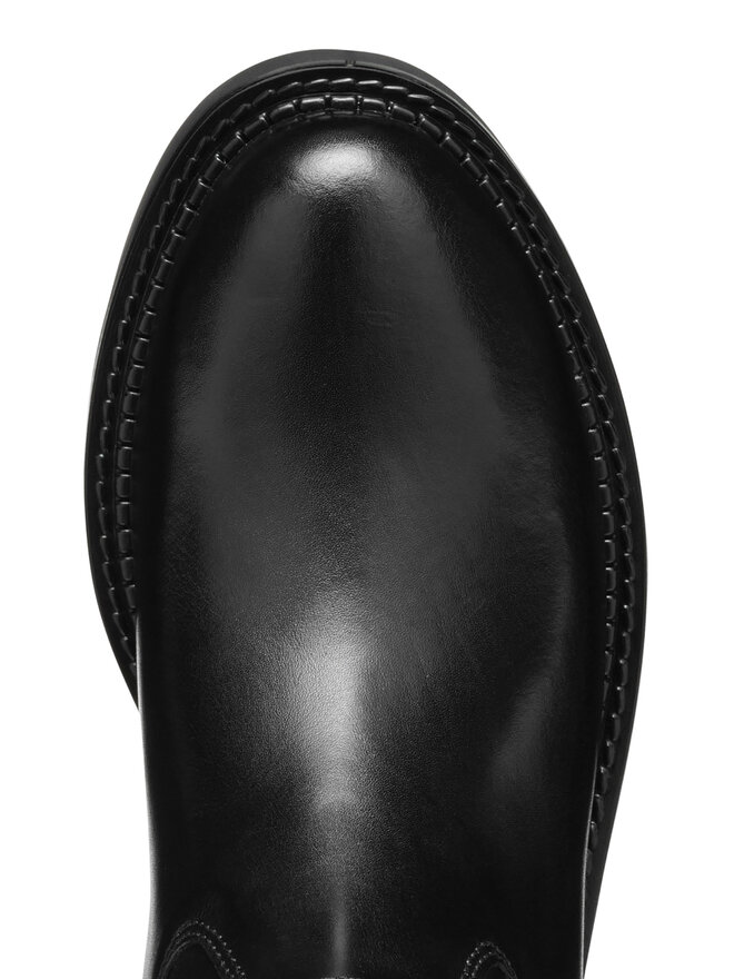 Geox Kozačky ve vojenském stylu Geox D Serilda D46WYA 00043 C9999 Černá