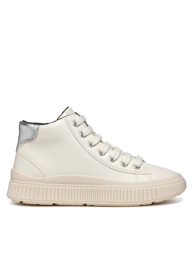 Geox Сникърси Geox J Laquinny Girl J46M3F 000BC C1M1W M Екрю