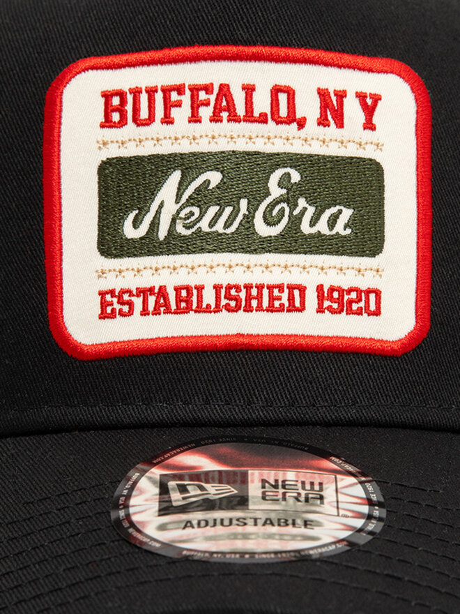 New Era Czapka z daszkiem New Era Patch Trucker 60595459 Czarny