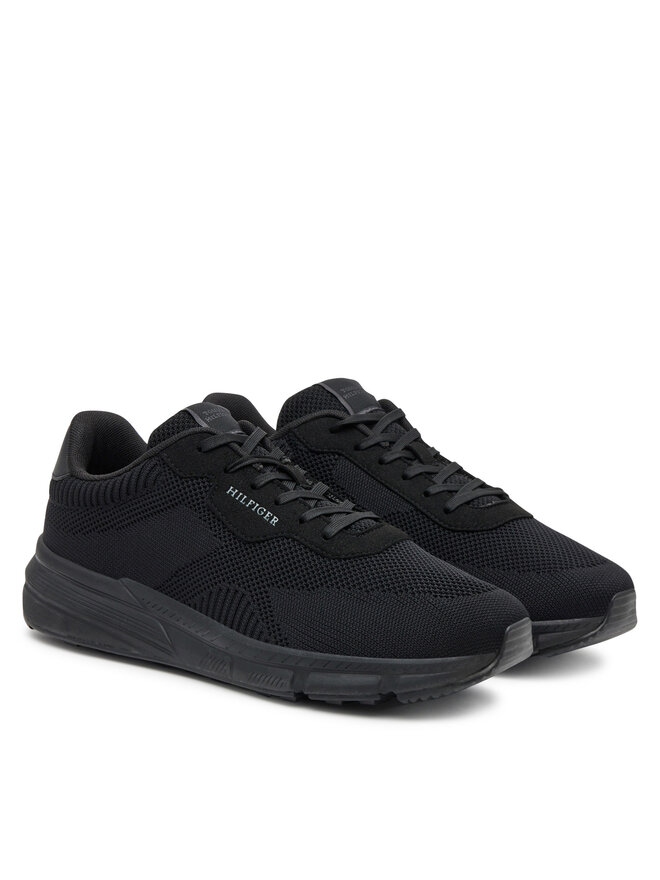 Tommy Hilfiger Sportcipők Tommy Hilfiger Faston 6c Mix FM0FM05423 Fekete