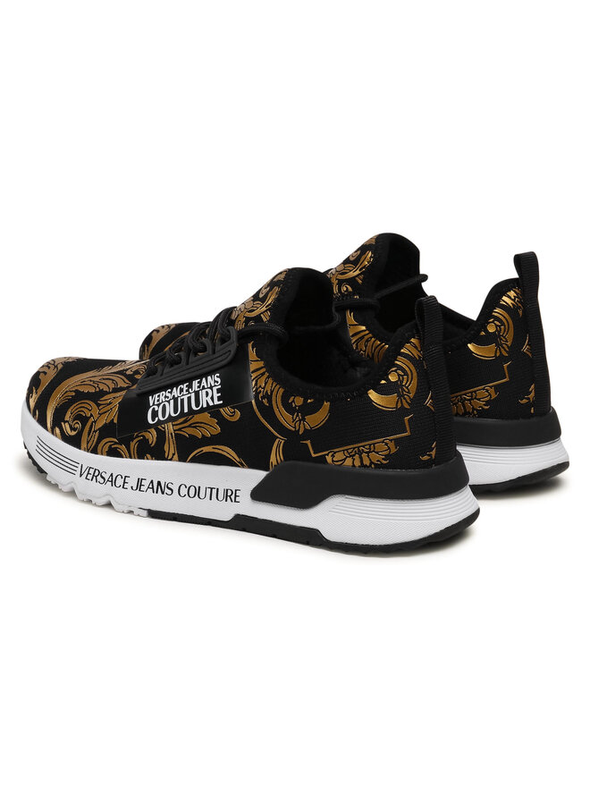Versace Jeans Couture Снікерcи Versace Jeans Couture E0VWASA5 Чорний